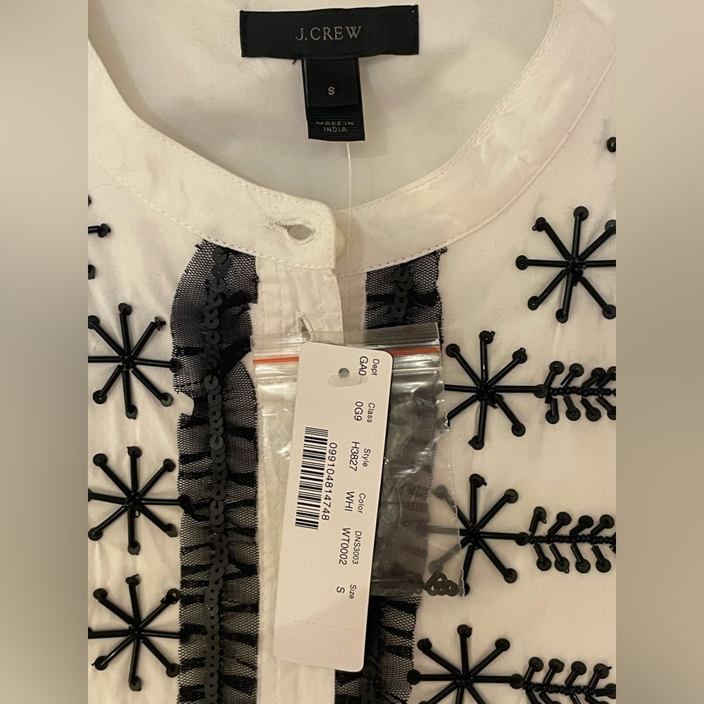 J. Crew Ruffle Shirt - Picture 3 of 5